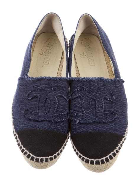 chanel espadrilles shoes shop online|chanel espadrilles denim.